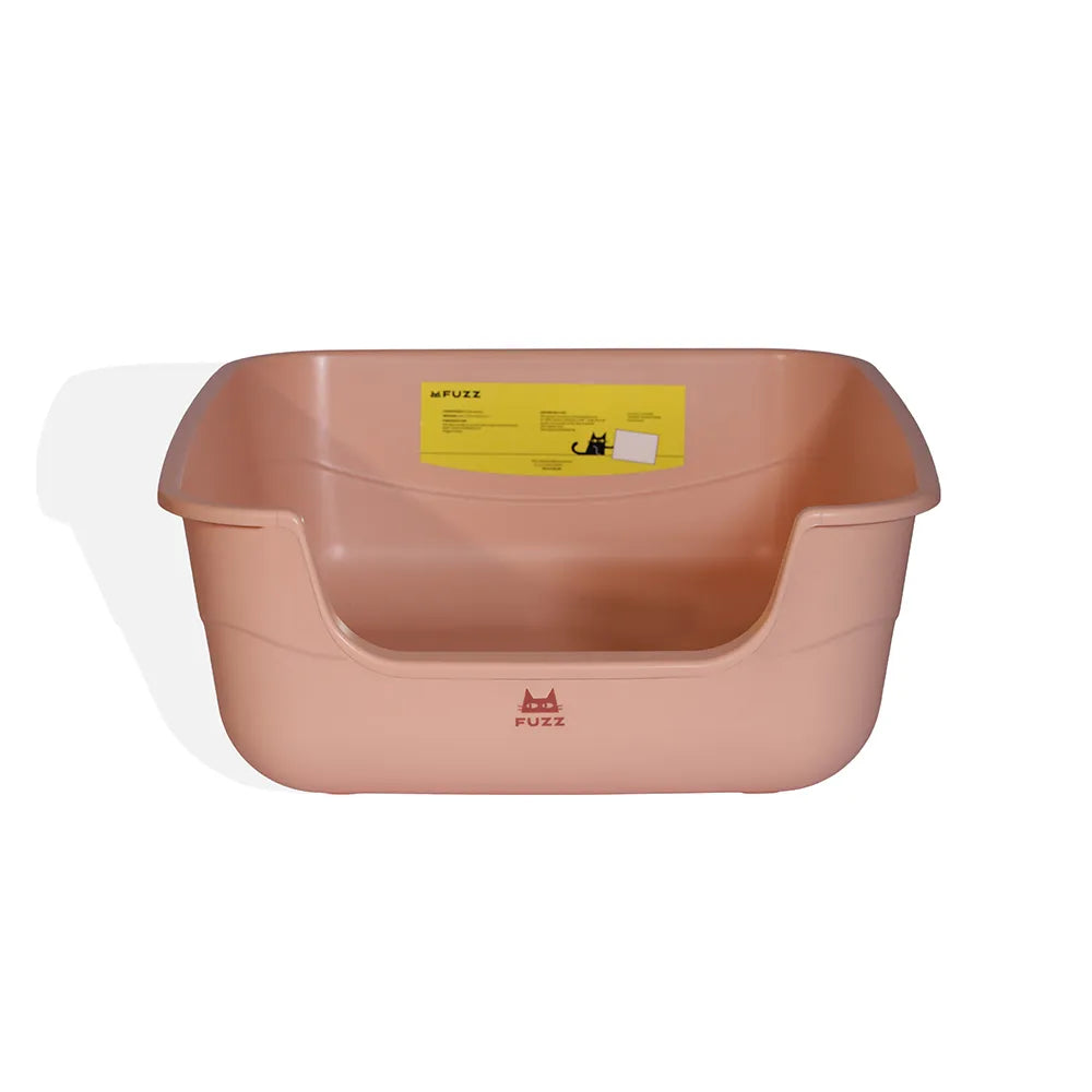 Caixa de Areia Jumbo Salmão para Gatos Fuzz