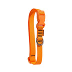 Coleira Ajustável Fluor Laranja para Cães